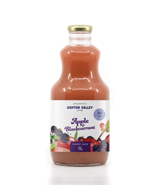 6 x 1L Still Cloudy Apple & Blackcurrant