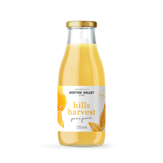 12 x 250ml Hills Harvest Cloudy Pear Juice