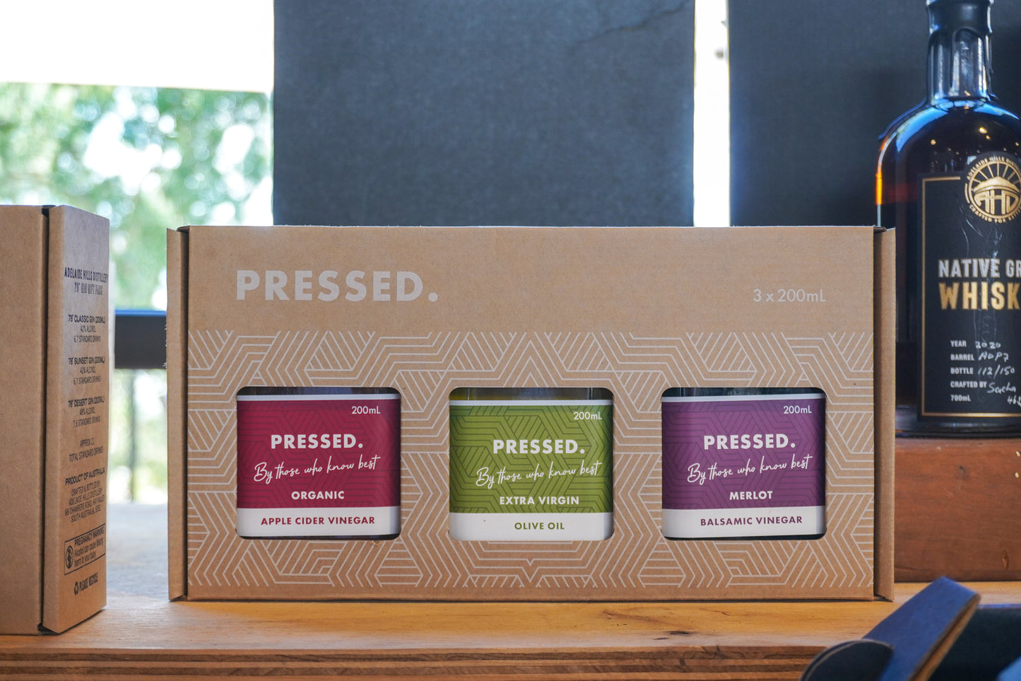 3 x 200ml PRESSED Condiment Gift Pack